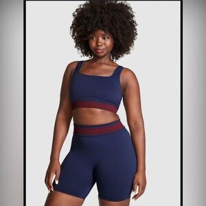 Set Pink Victoria Secret Prink Workout Set - short and bra